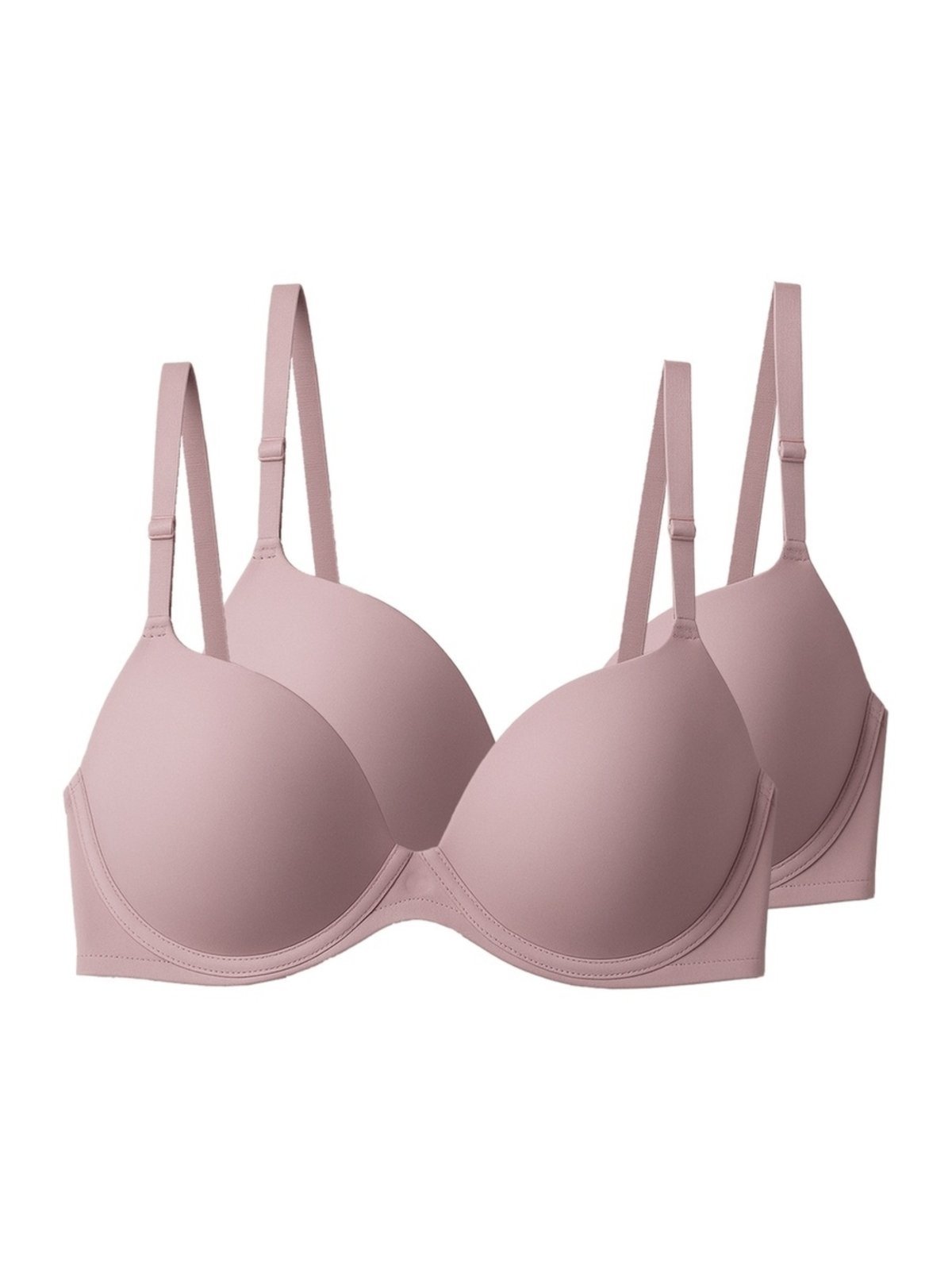 Kit com 2 Sutiãs com Aro e Bojo Push Up Liz 51690 Taça B