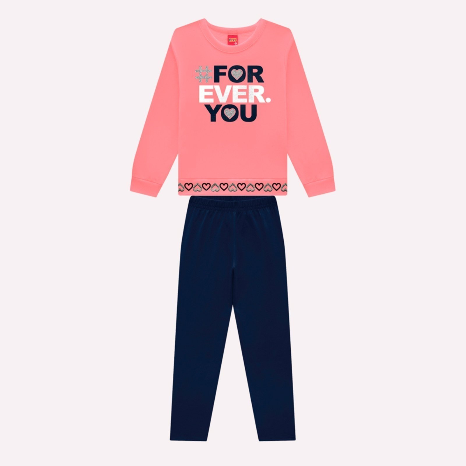 Infantil - Conjunto Menina Estampa Kyly
