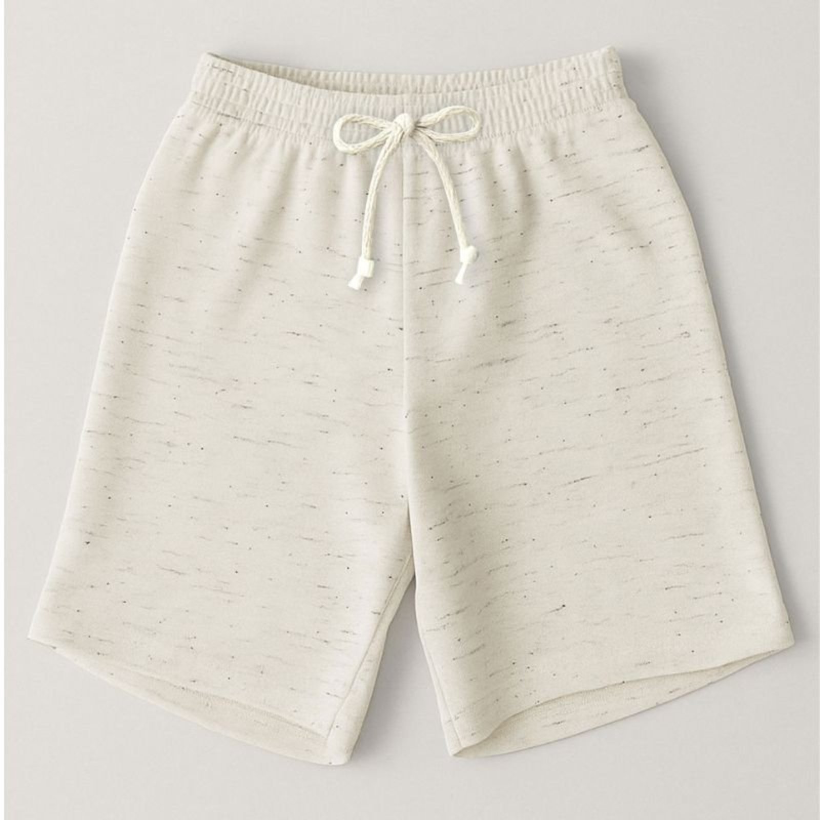 Infantil - Bermuda Moletinho Masculina Off White Botonê com Cardaço - Look