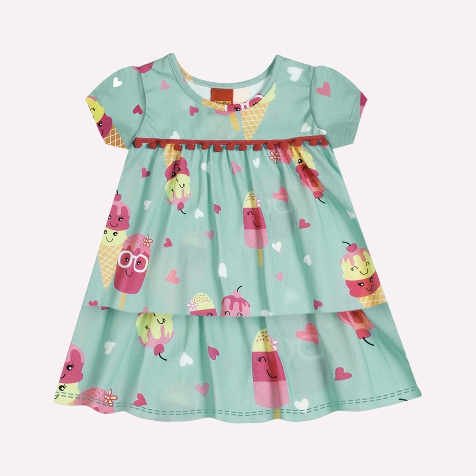 Infantil – Vestido Menina em Algodão Kyly