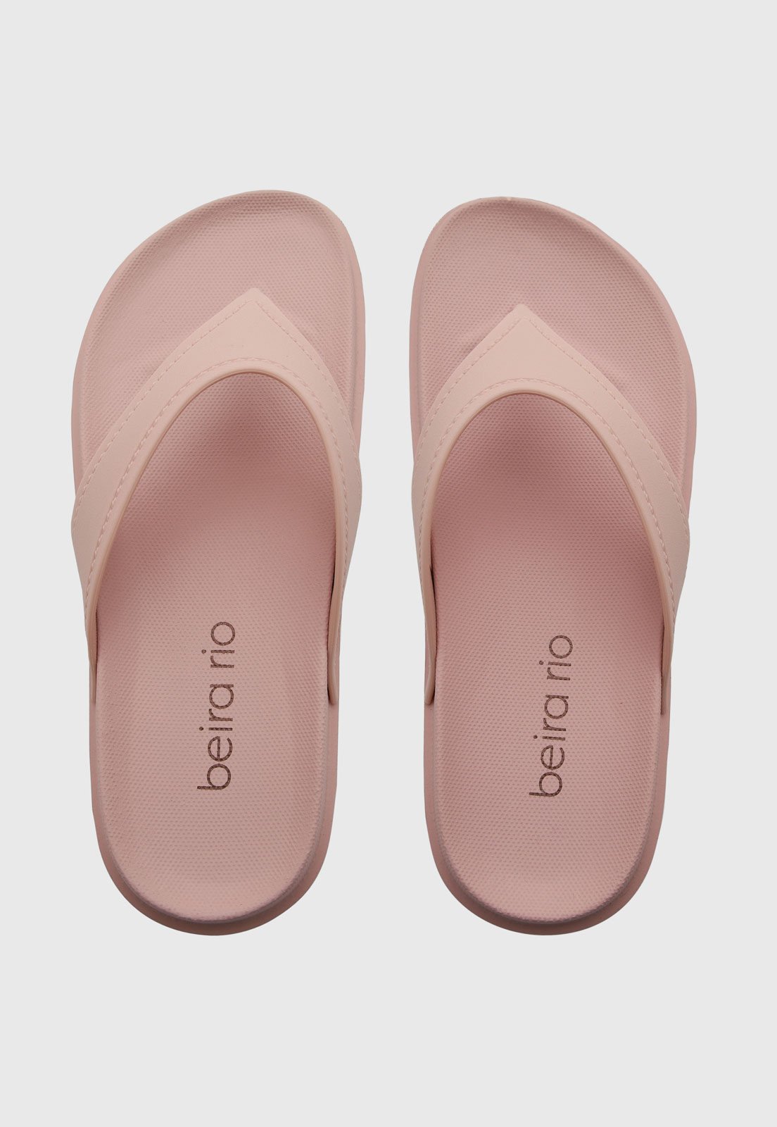 Chinelo Feminino Beira Rio Dedo Clássica Rosa