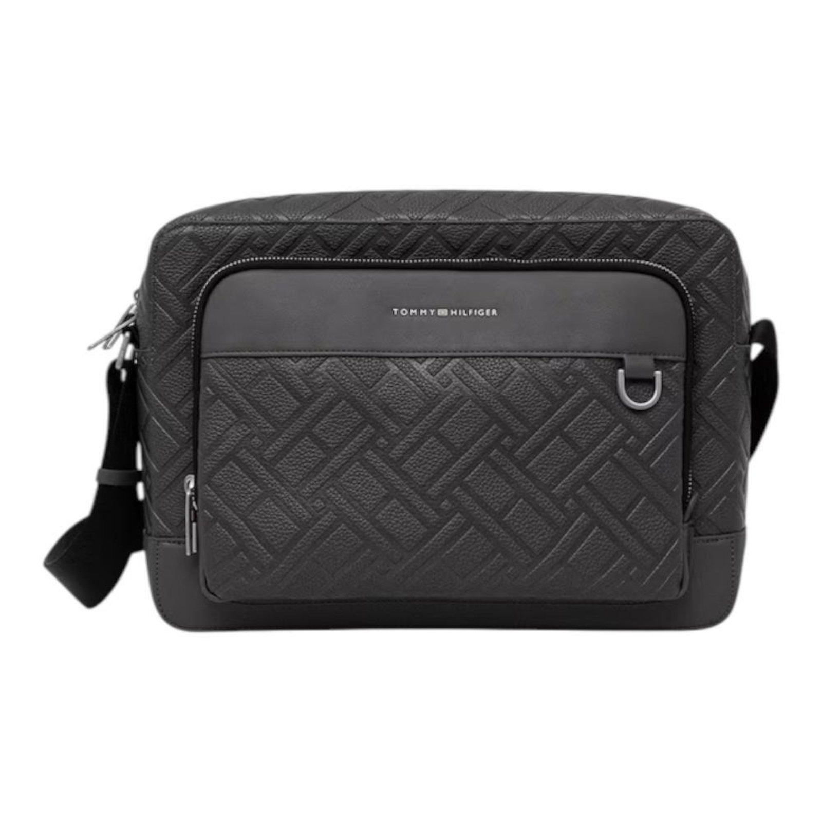 Bolsa Tommy Hilfiger Flag Computer Masculino Cinza