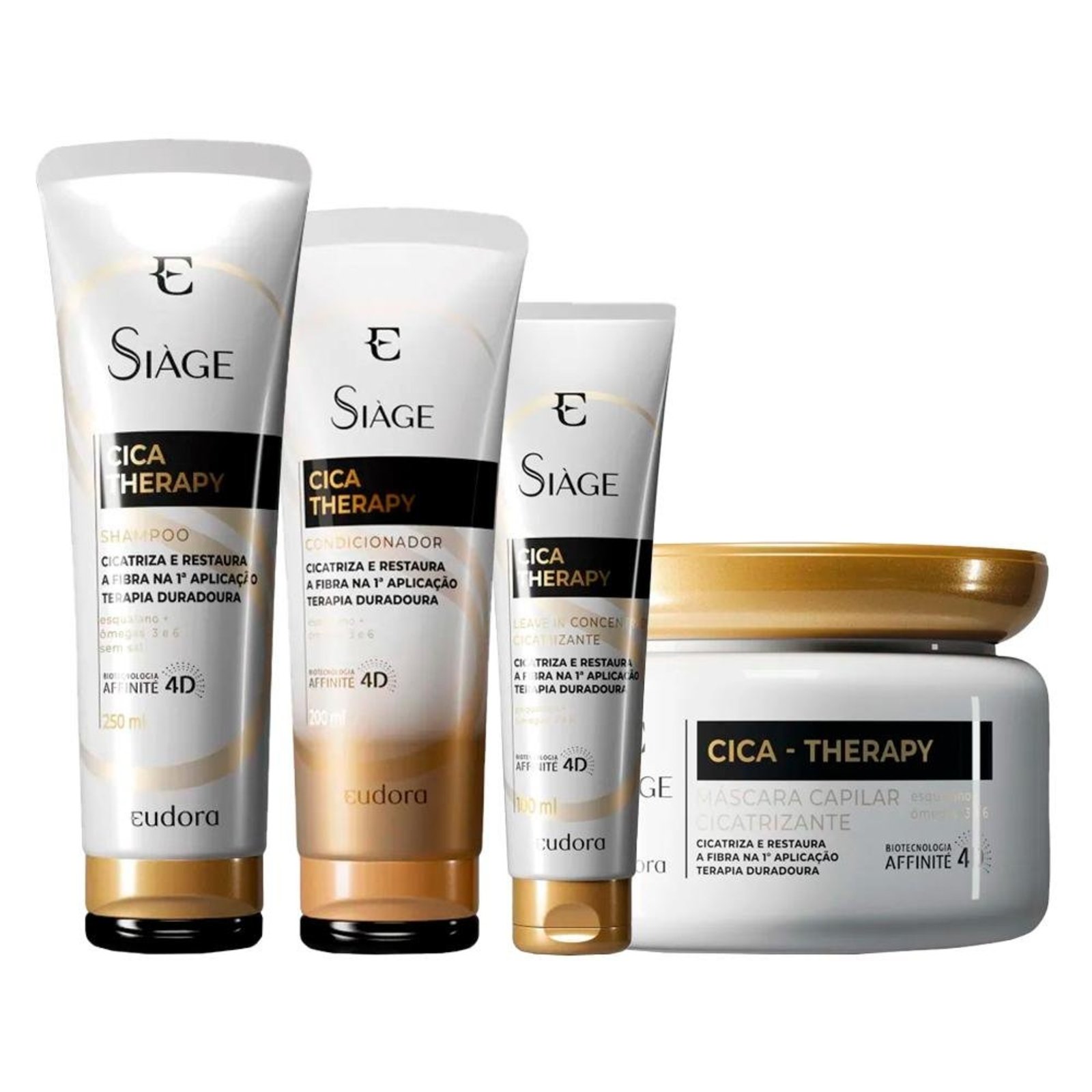 Kit Eudora Siáge Cica Therapy - 4 Produtos