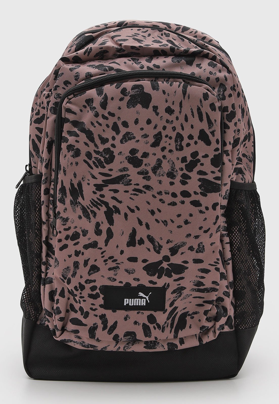 Mochila Puma Academy AOP Animal Print Marrom