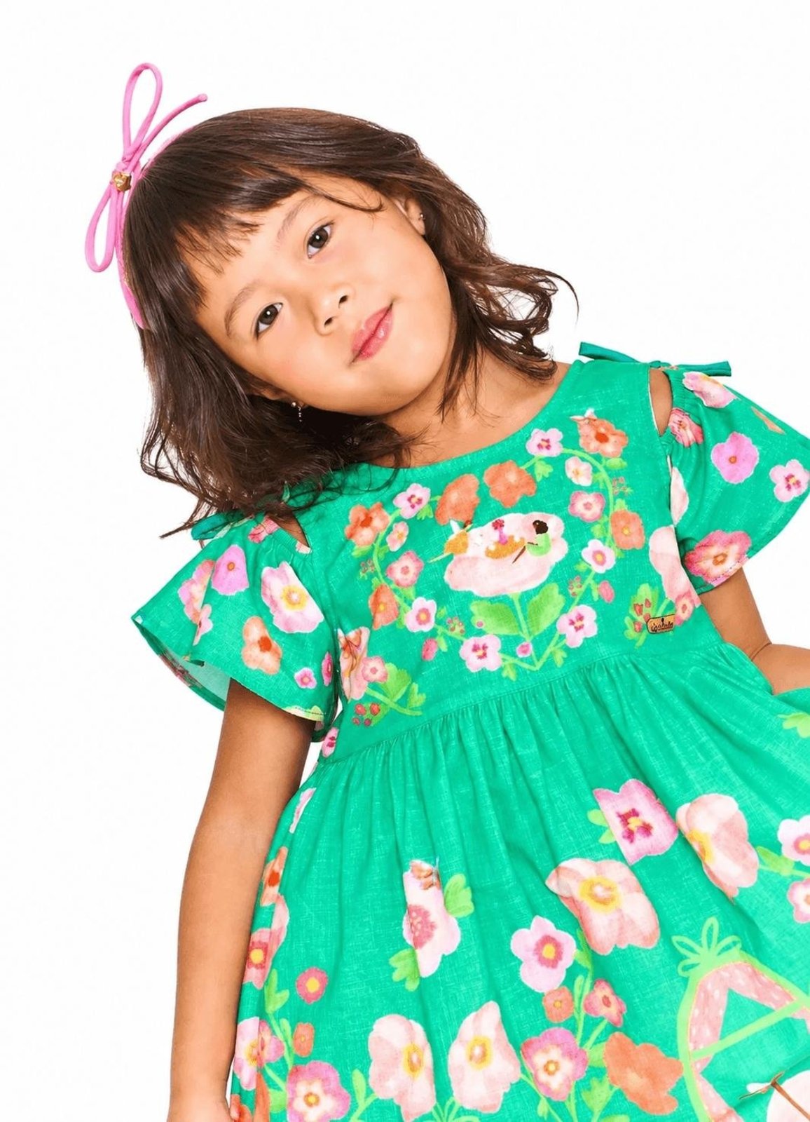 Infantil - Arco Menina Hora do Chá Alphabeto Rosa Rosa