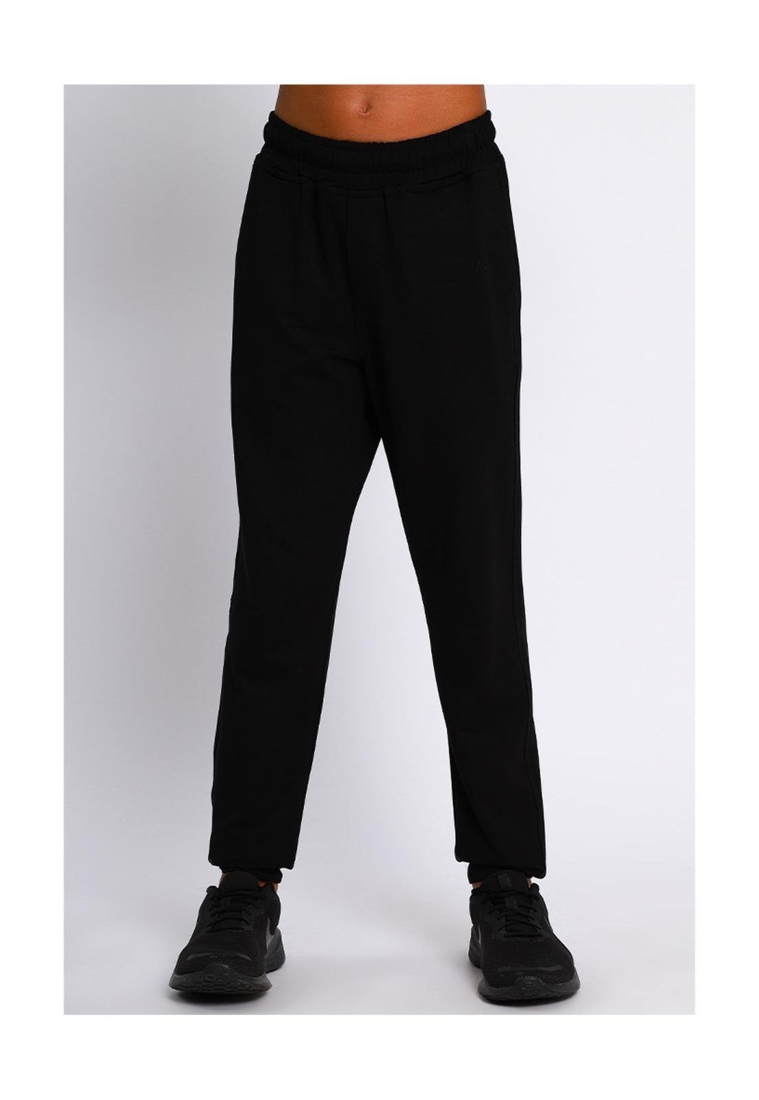 Infantil - Calça Moletom Preta Menino Banana Danger 10 Preto
