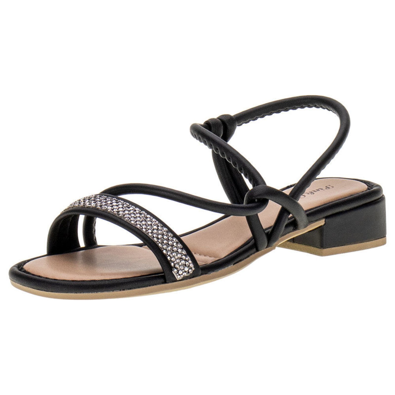Infantil – Sandália Pink Cats – V4022 A0640402 Preto