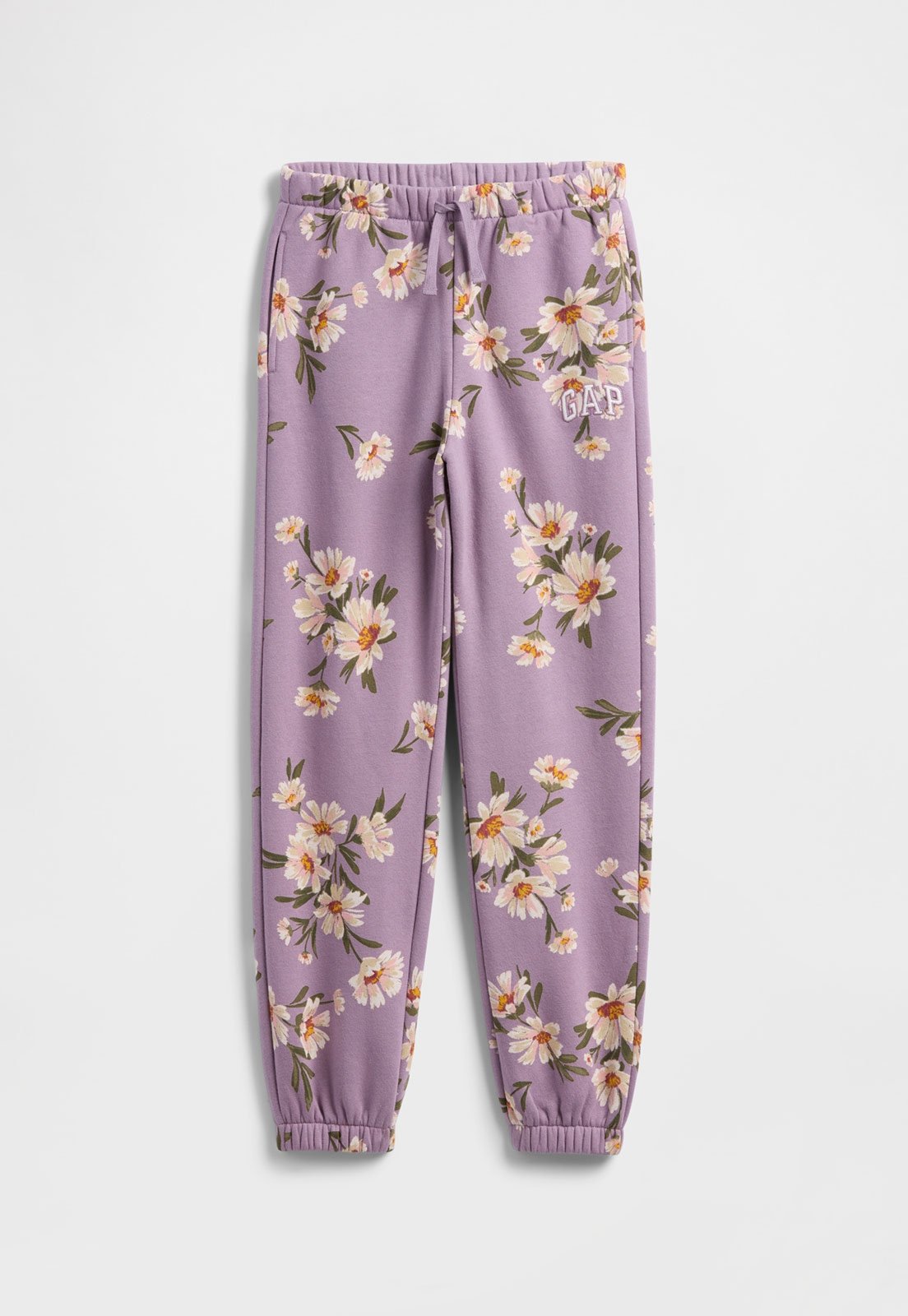 Infantil – Calça GAP Floral Lavanda