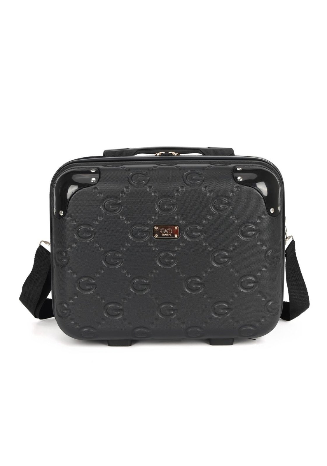 Frasqueira de Viagem Grande ABS Casual Lion Gash Preto