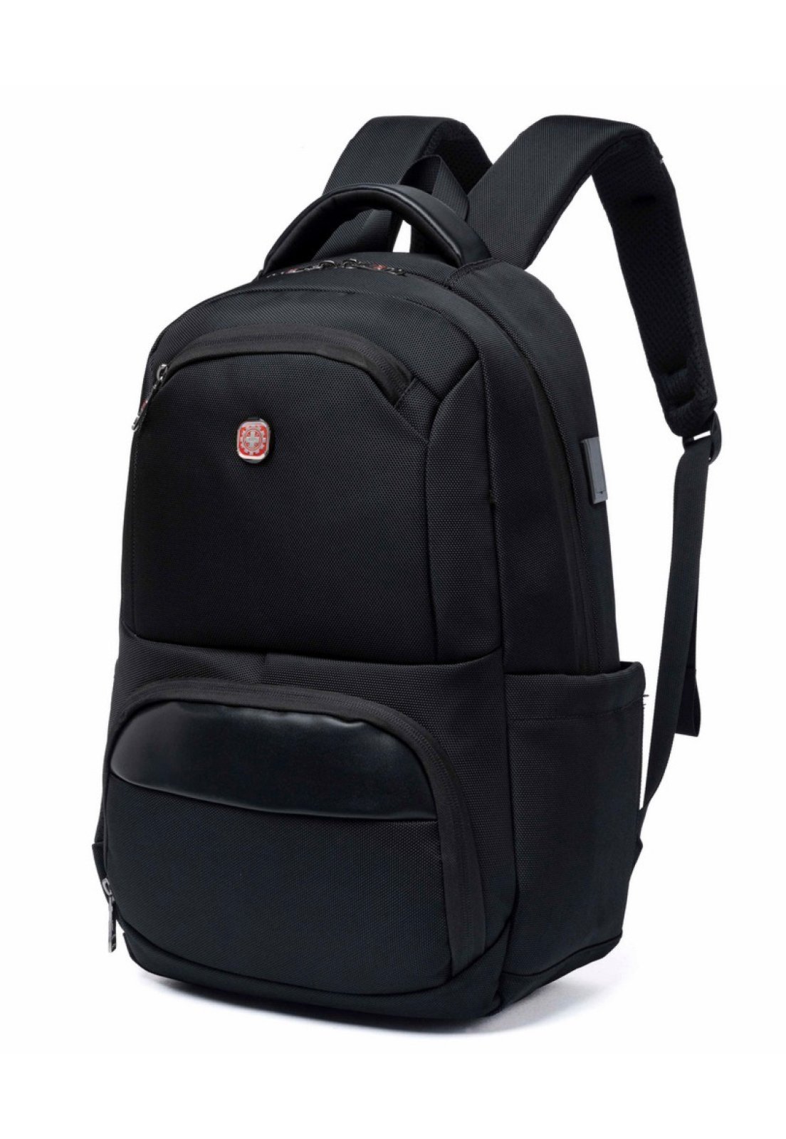 Vista 3 Mochila Executiva Bolsa Notebook Grande Resistente Crossgear preto Crossgear preto
