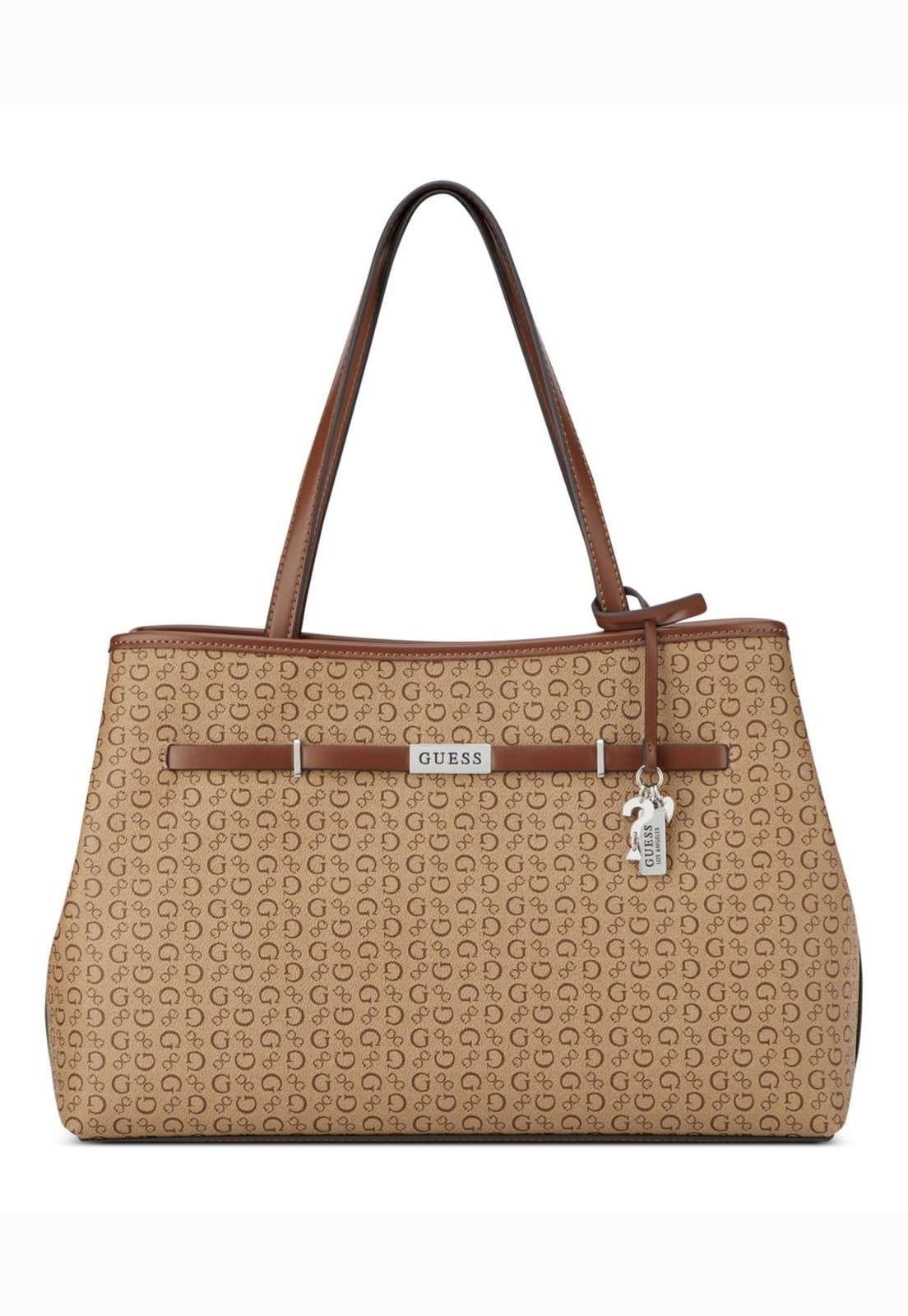 Bolsa Guess Angelica Carryall Caramelo