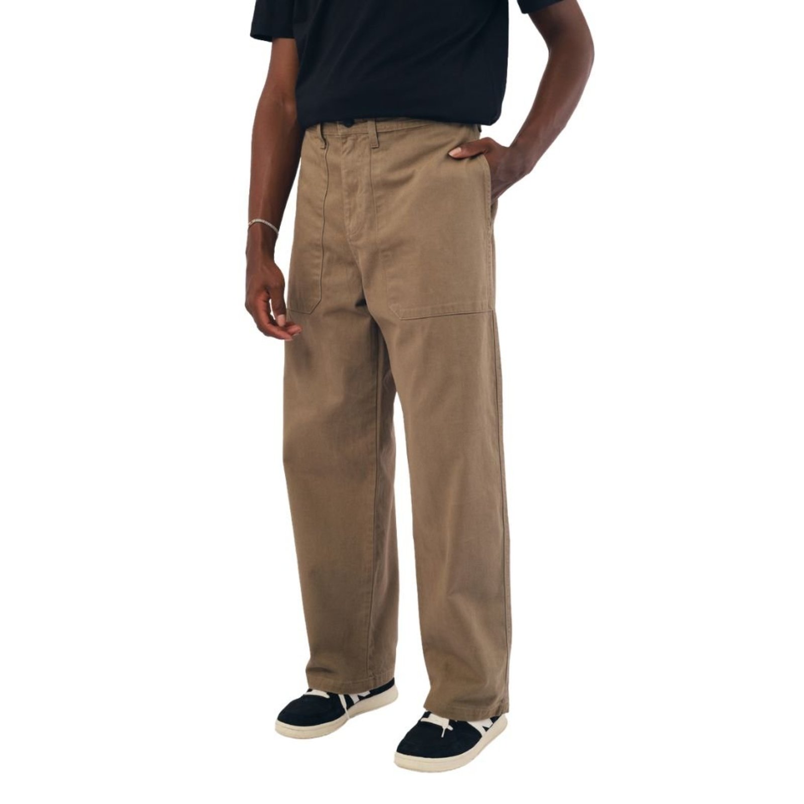 Calça Sarja Lost Skateboard Fit - BEGE