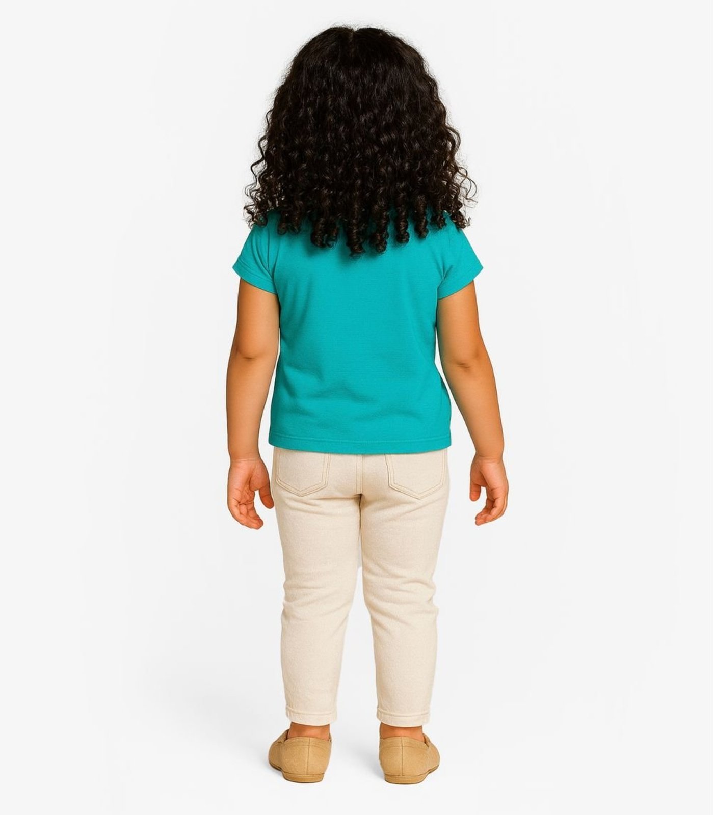 Vista 3 Infantil - Blusa Menina Infinita Cor verde INFINITA COR verde