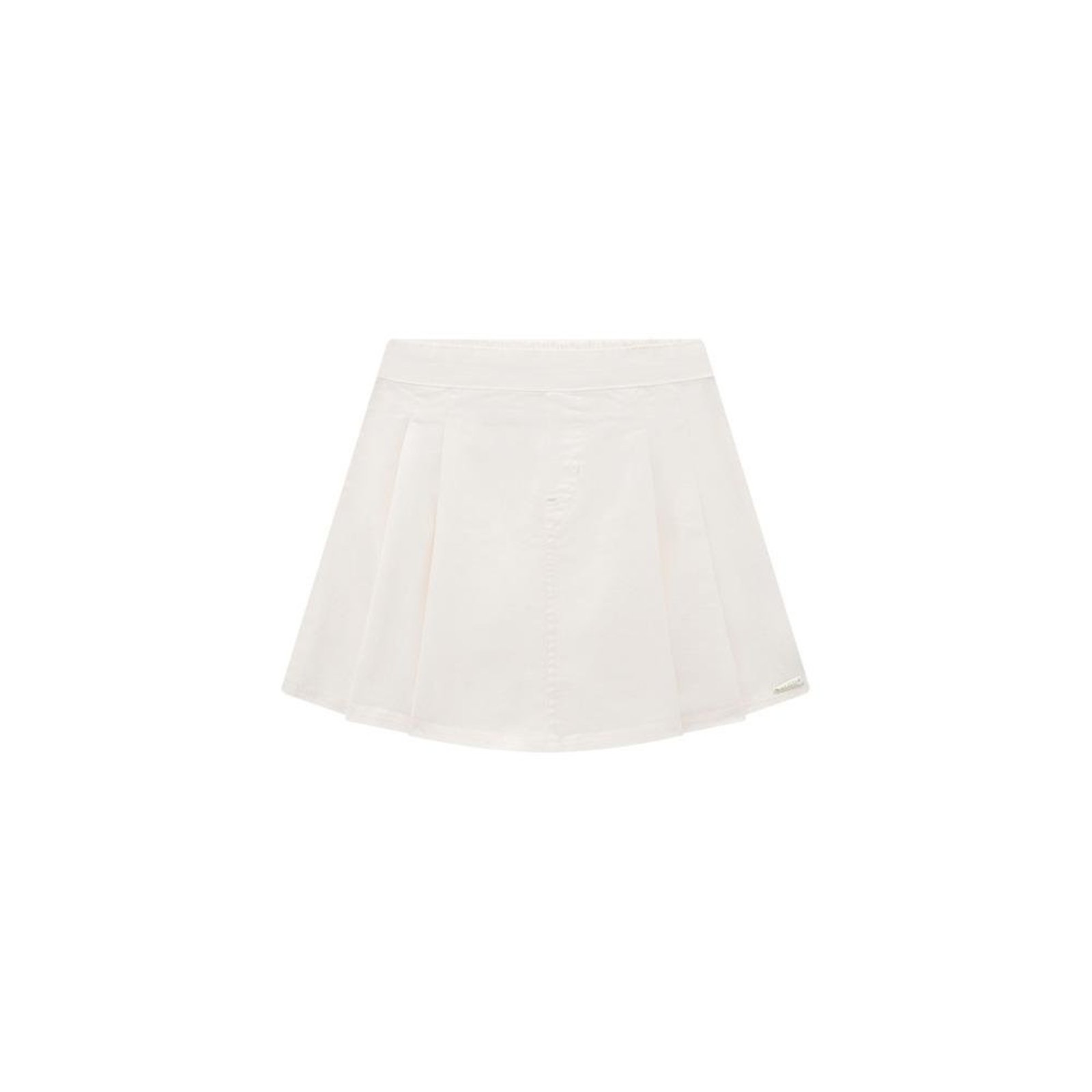 Infantil - Saia Plissada Confortável Nina Go 10 Branco