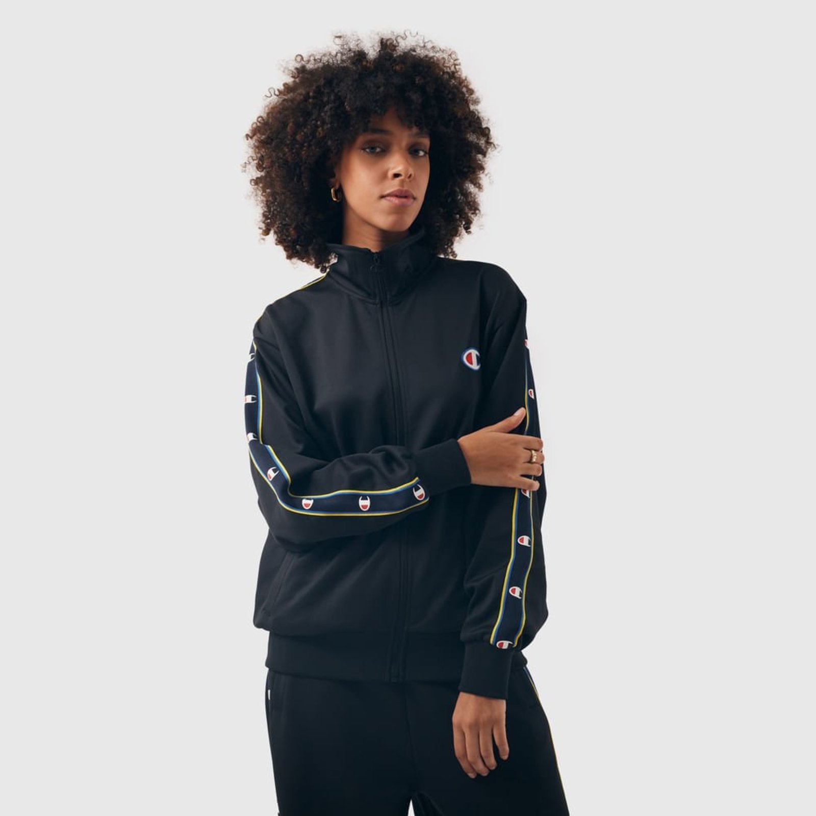 Conjunto Champion Active Tracksuit Wmns C Tape