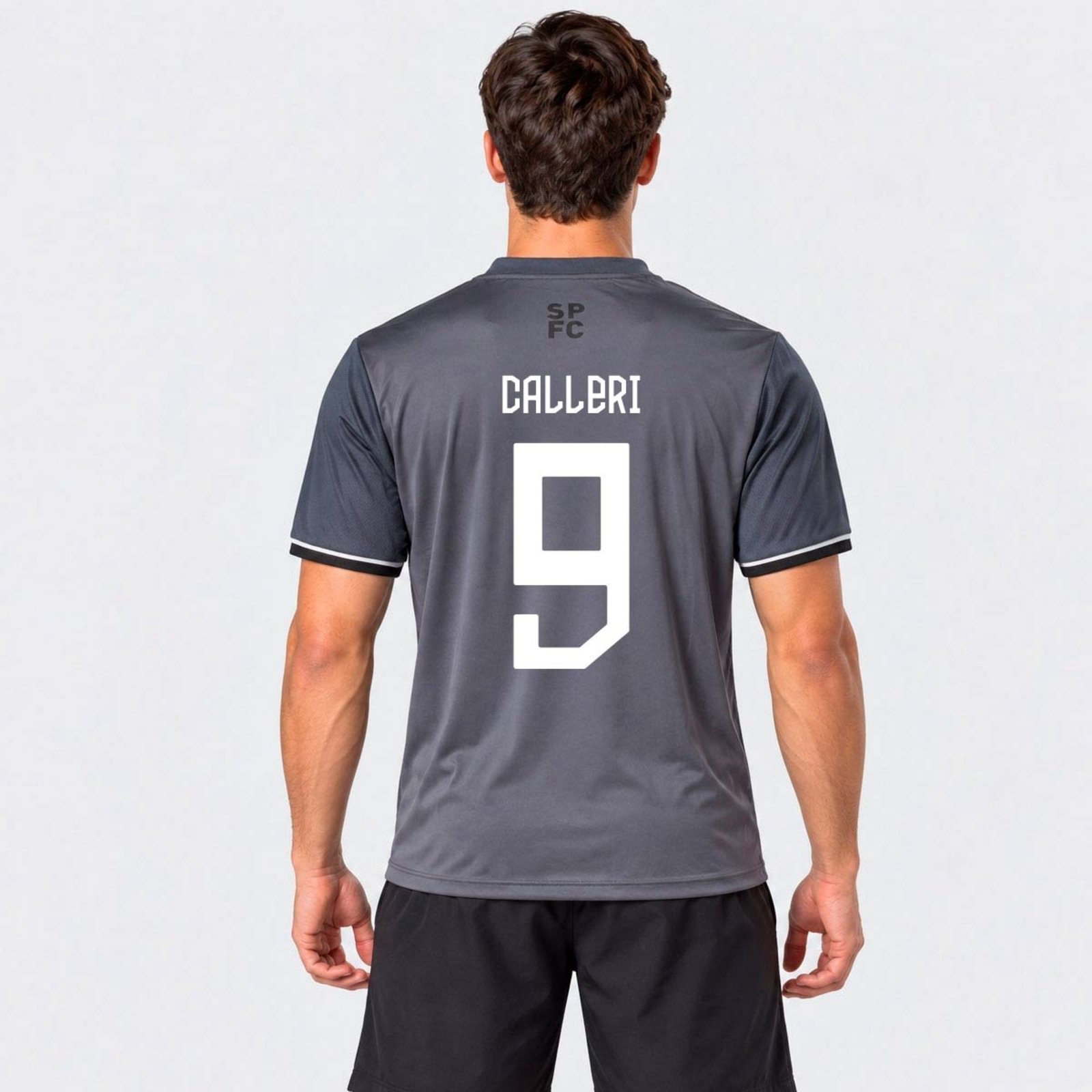 Camisa São Paulo Faísca Cinza 9 Calleri