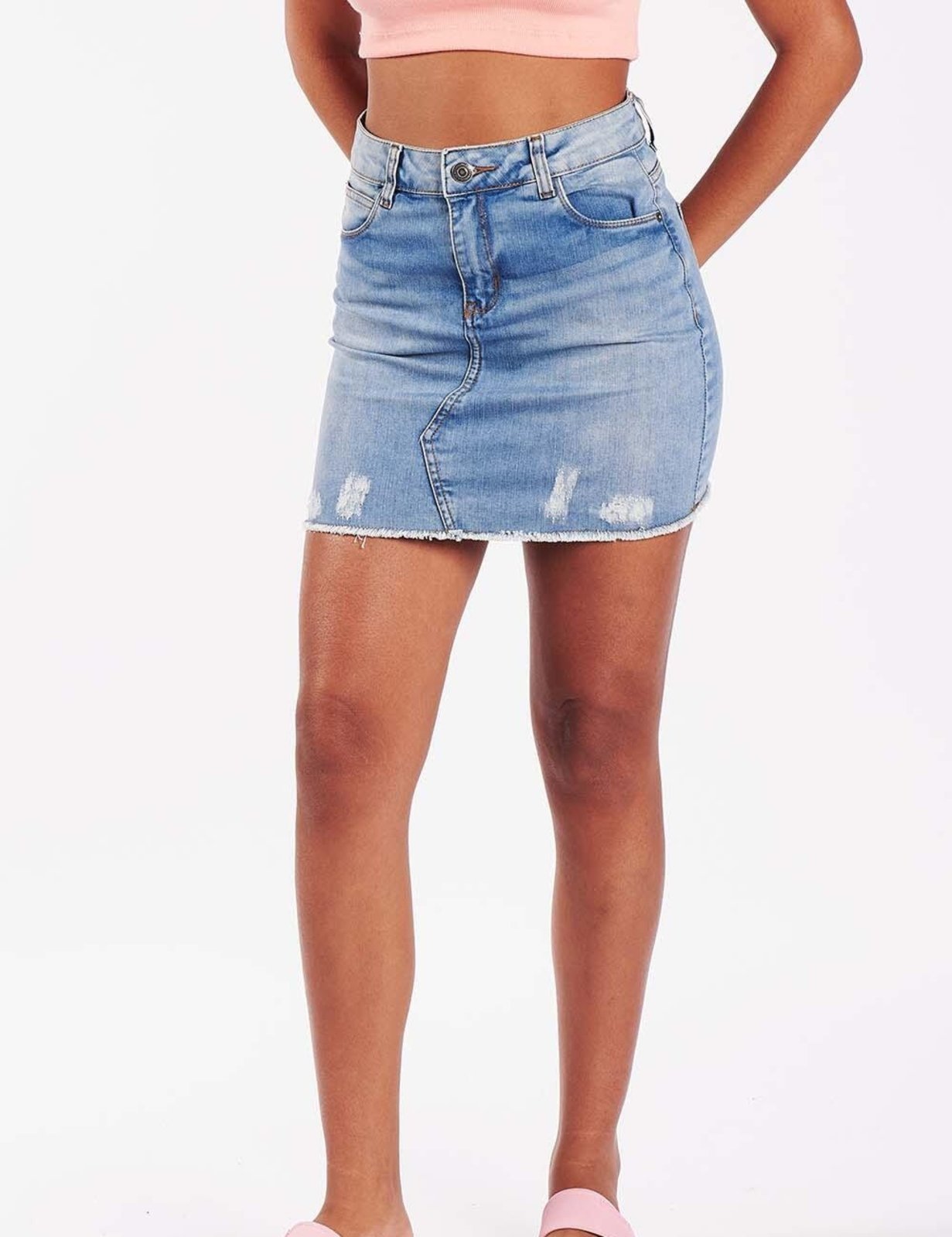 Saia Jeans Feminino Aeropostale 9893506 Jeans