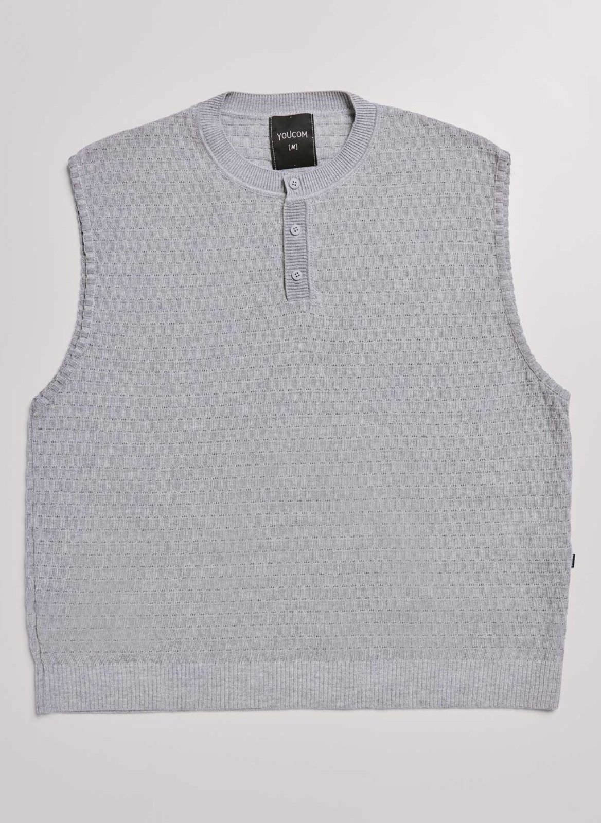 Colete Tricot Box Waffle