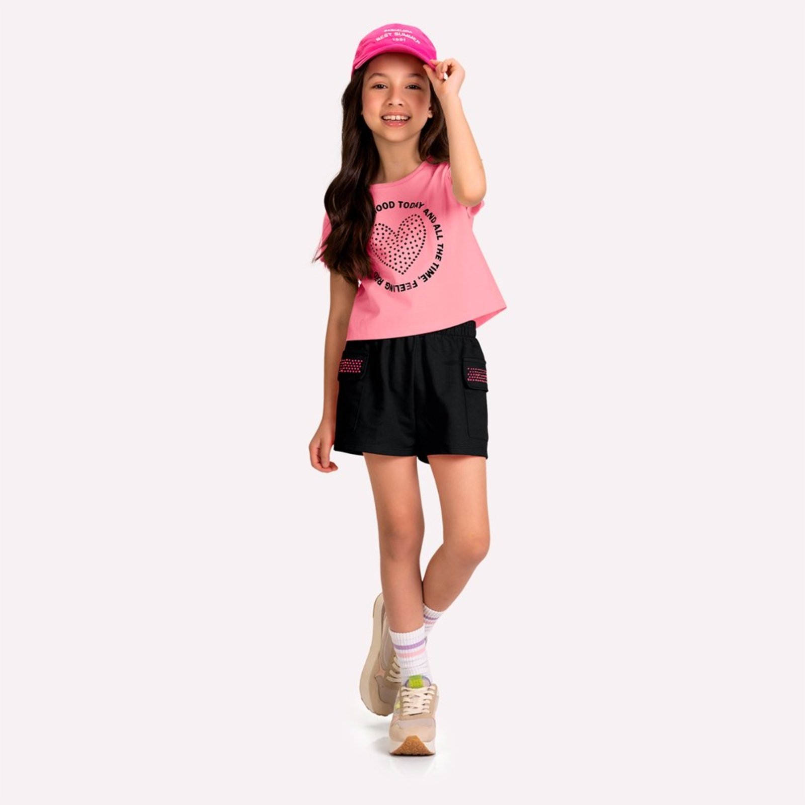 Infantil - Conjunto Menina com Strass Kyly