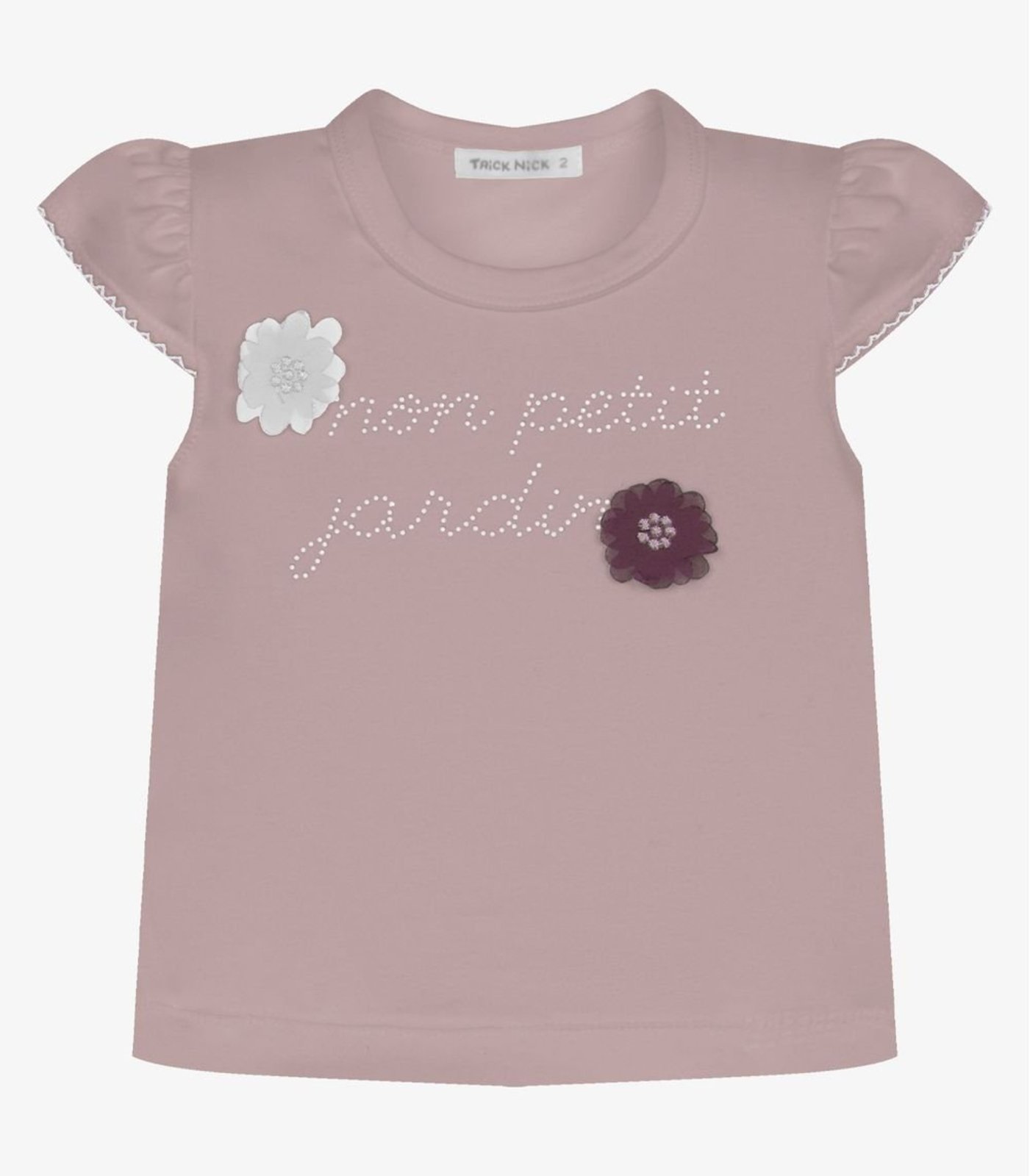 Infantil - Blusa Menina Cotton Leve Trick Nick Rosa