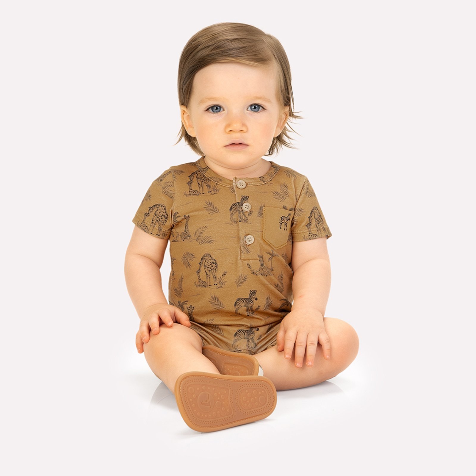 Infantil – Macaquinho Menino Animais Milon