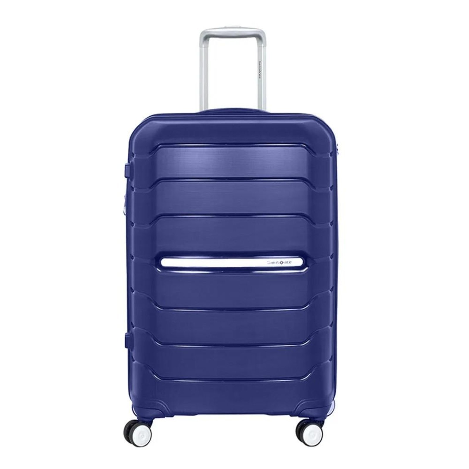 Vista 2 Mala De Bordo Samsonite Octolite Expansível Pequena Azul incolor azul Samsonite incolor azul