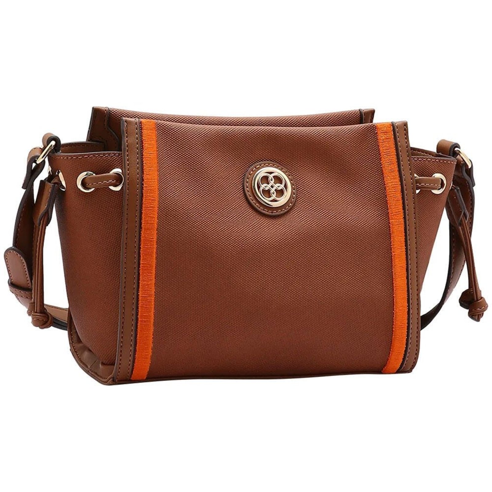 Bolsa Feminina Transversal Chenson Cg85124 1825124 Café