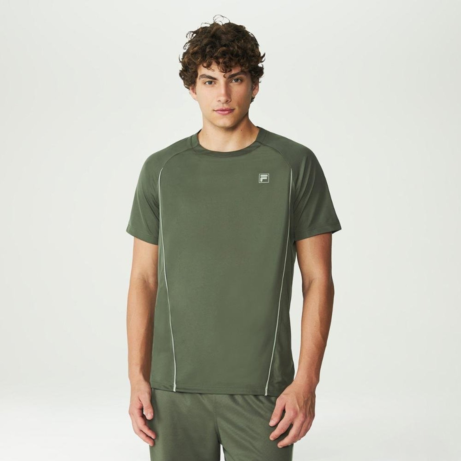 Camiseta Fila Match Masculina Incolor
