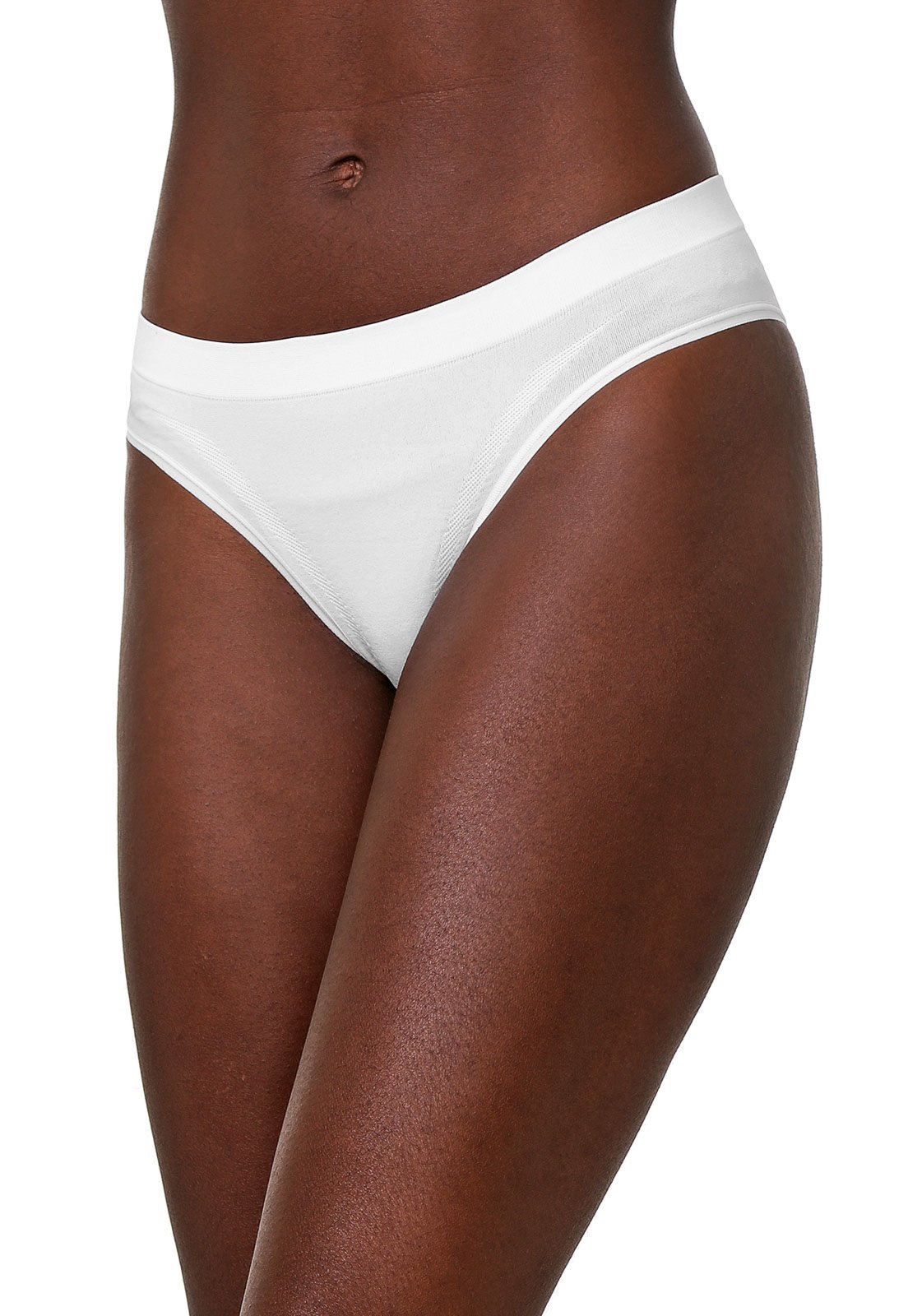 Vista 2 Calcinha Lupo Biquíni Touch Branca branco Lupo branco