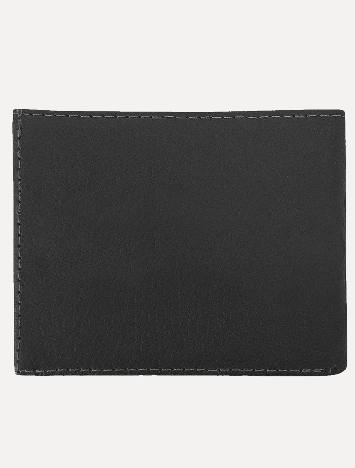 Carteira John John Masculina Couro Basic Down Logo Key Preto