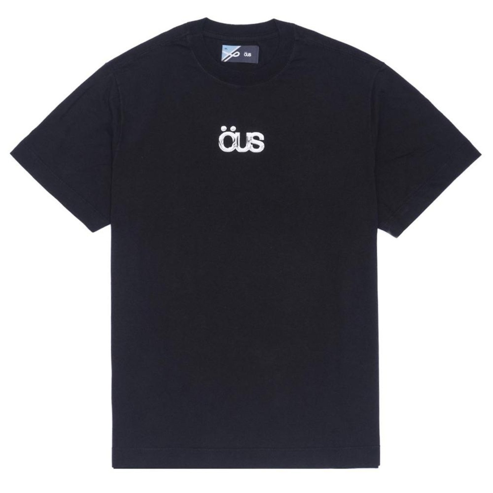 Camiseta OUS Cromo Industrial Masculina Preto