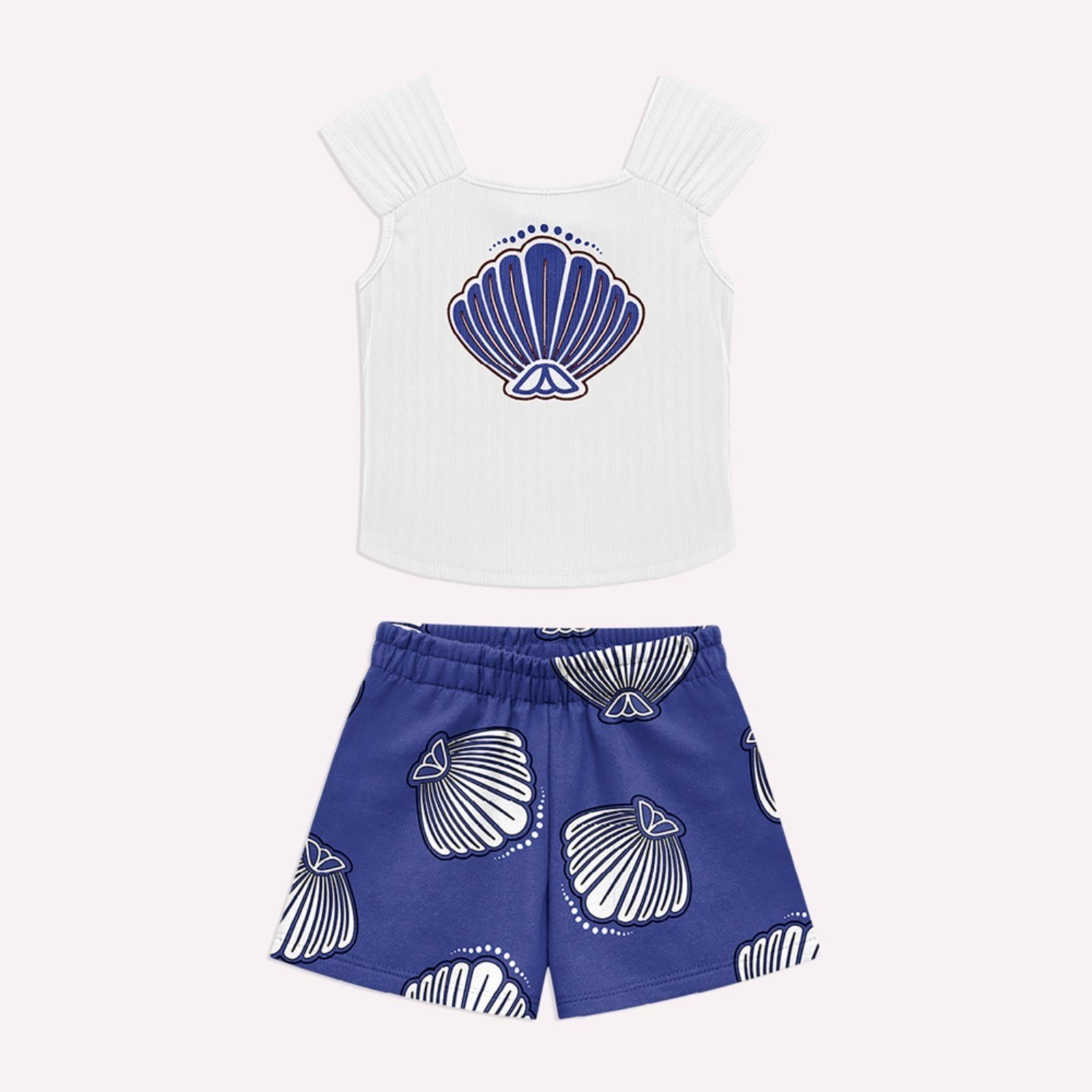 Infantil - Conjunto Menina Concha Nanai