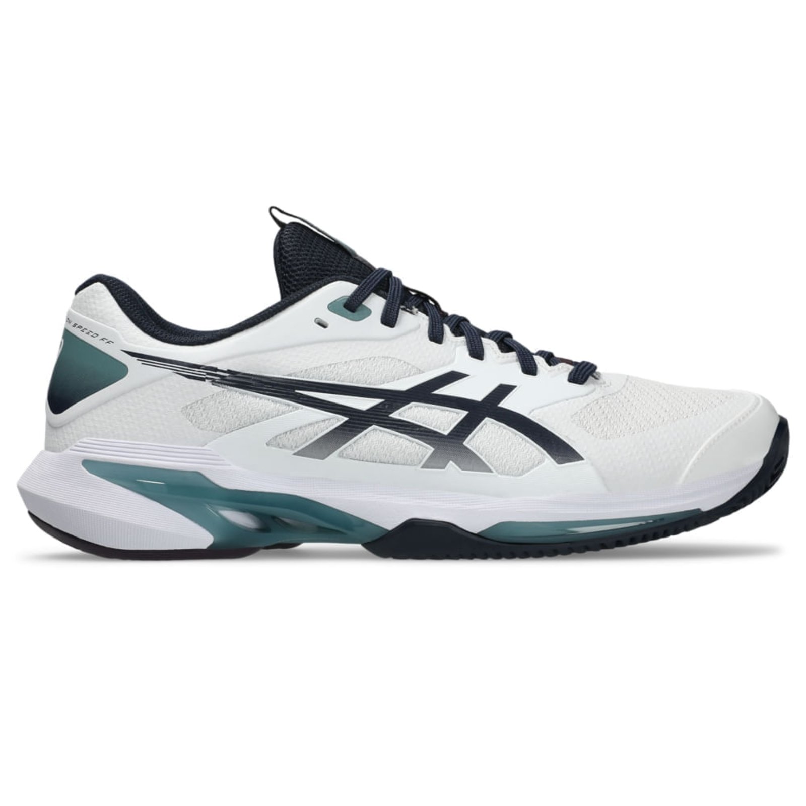 Tênis ASICS Solution Speed Ff 4 Saibro - Masculino - Branco/Azul