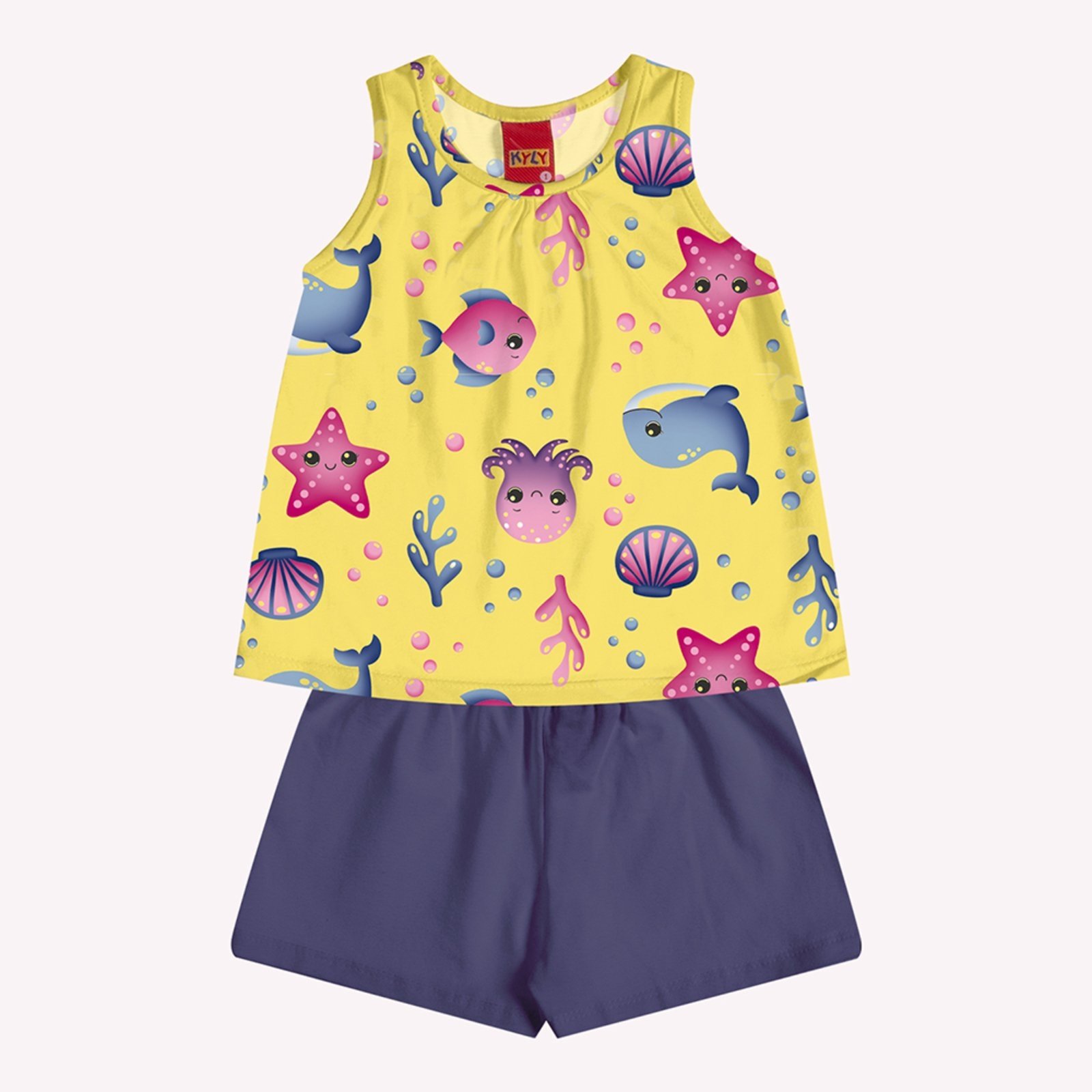 Infantil – Conjunto Menina Estampa Kyly