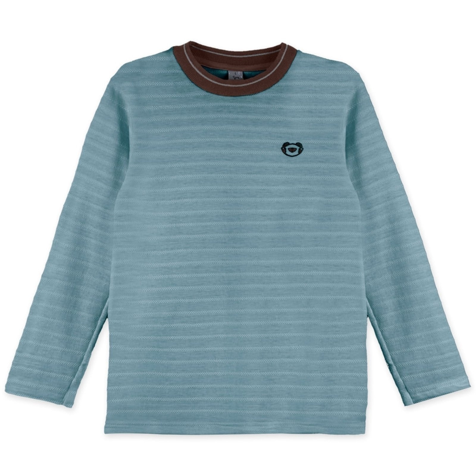 Infantil – Camiseta Jacquard Manga Longa Masculino Tigor T. Tigre