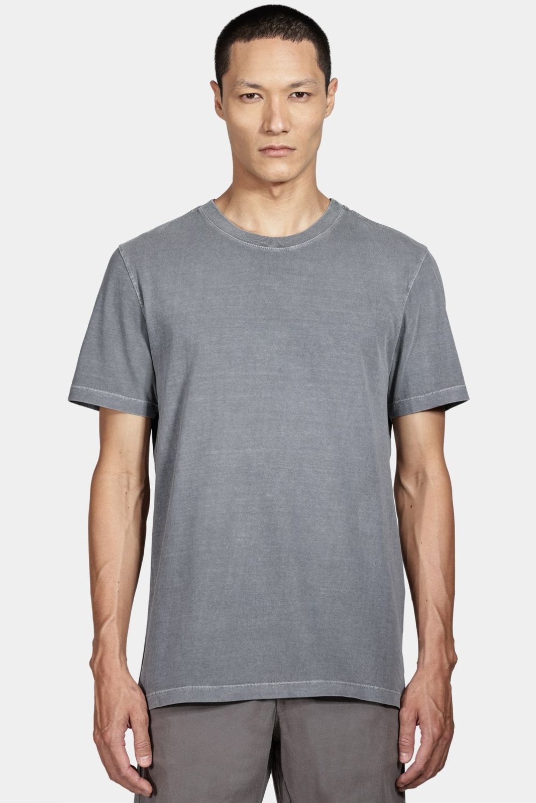 Camiseta Aramis Manga Curta Military Cinza Grafite