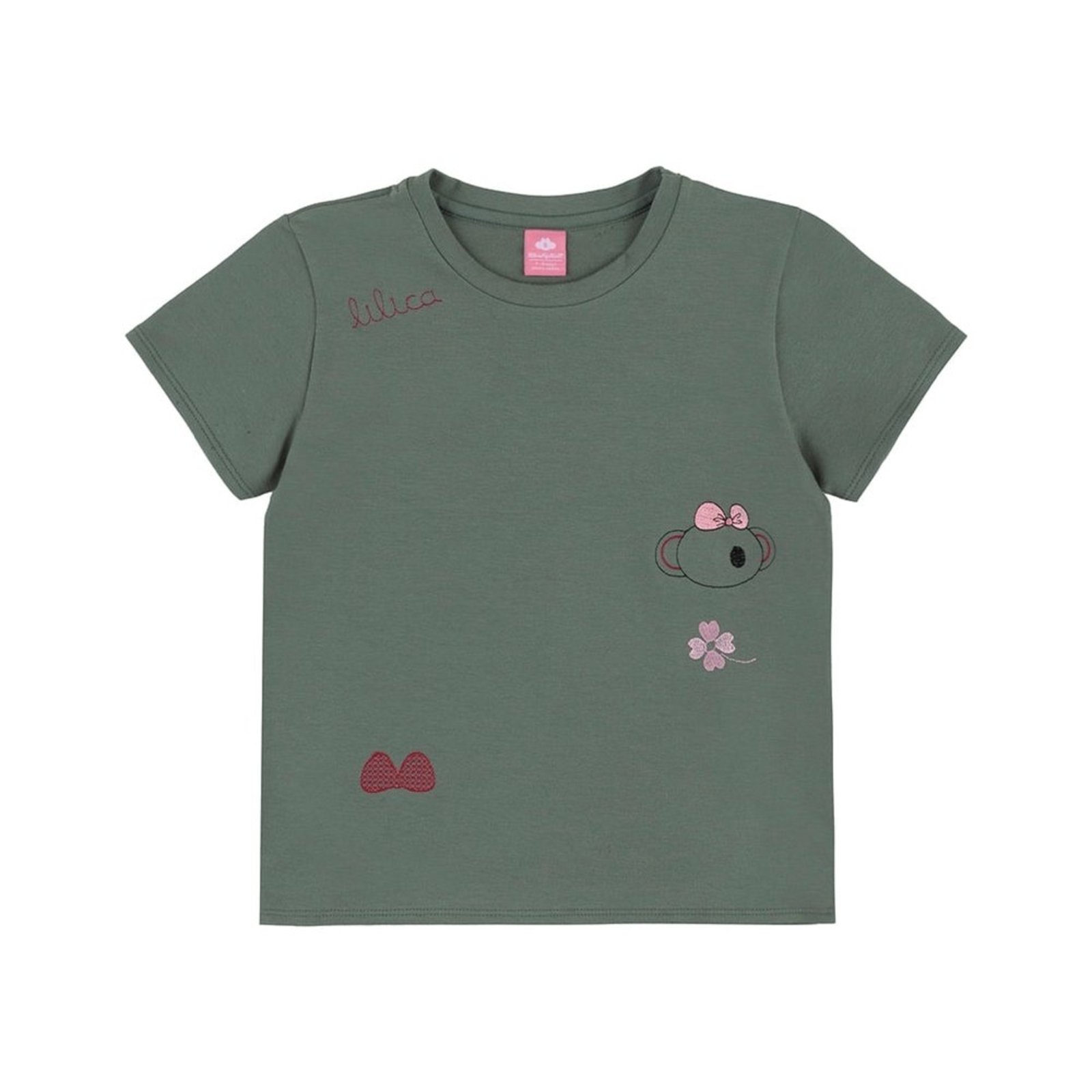 Infantil - Blusa Manga Curta Menina Lilica Ripilica