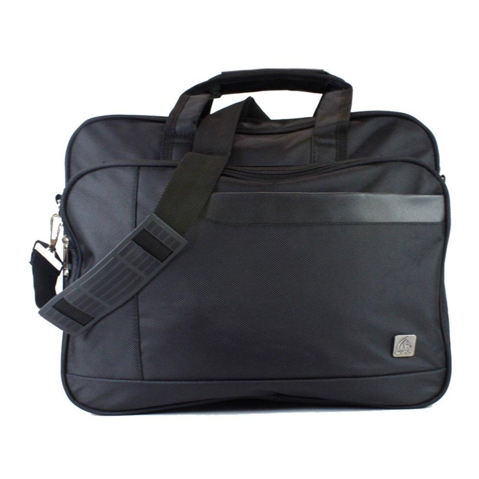 Vista 2 Pasta Executiva Polo King Laptop EX20048PK 14 Litros Preto incolor Polo King incolor