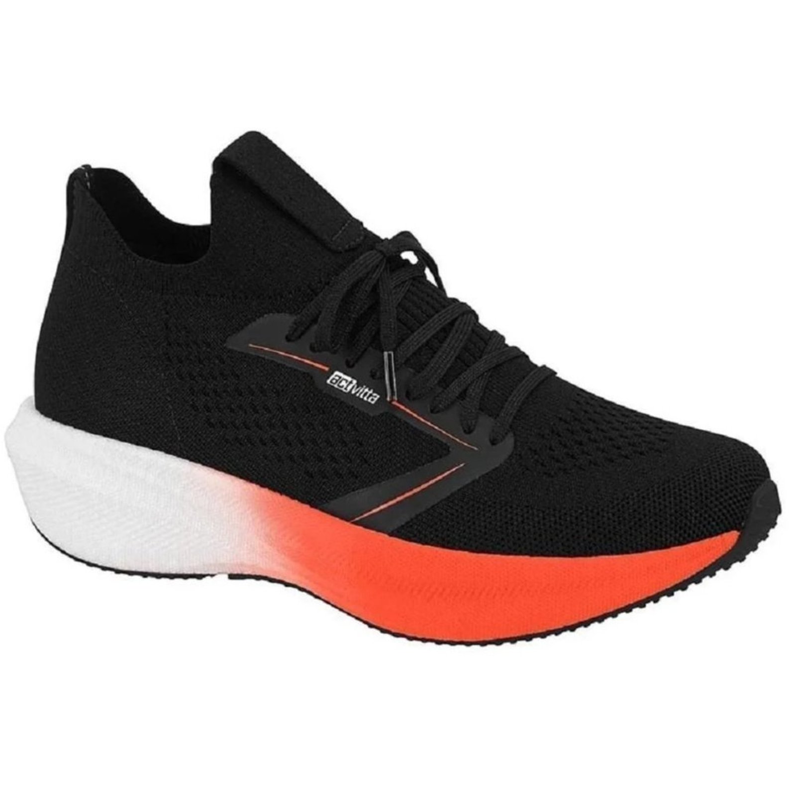 Tênis Actvitta Esportivo Corrida Masculino 4938 402 Actvitta Preto