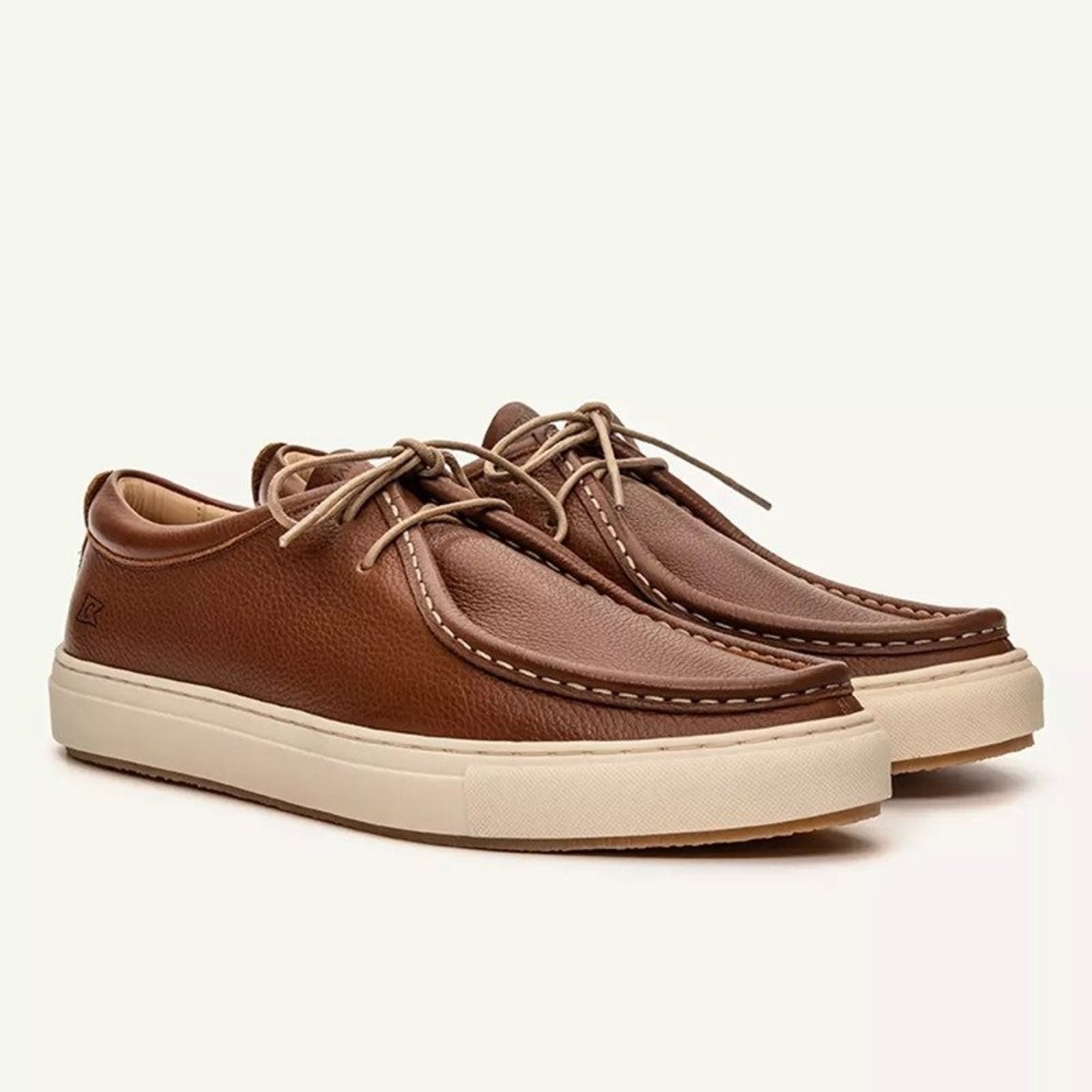 Dockside Masculino Couro Floater Whisky - Barracuda