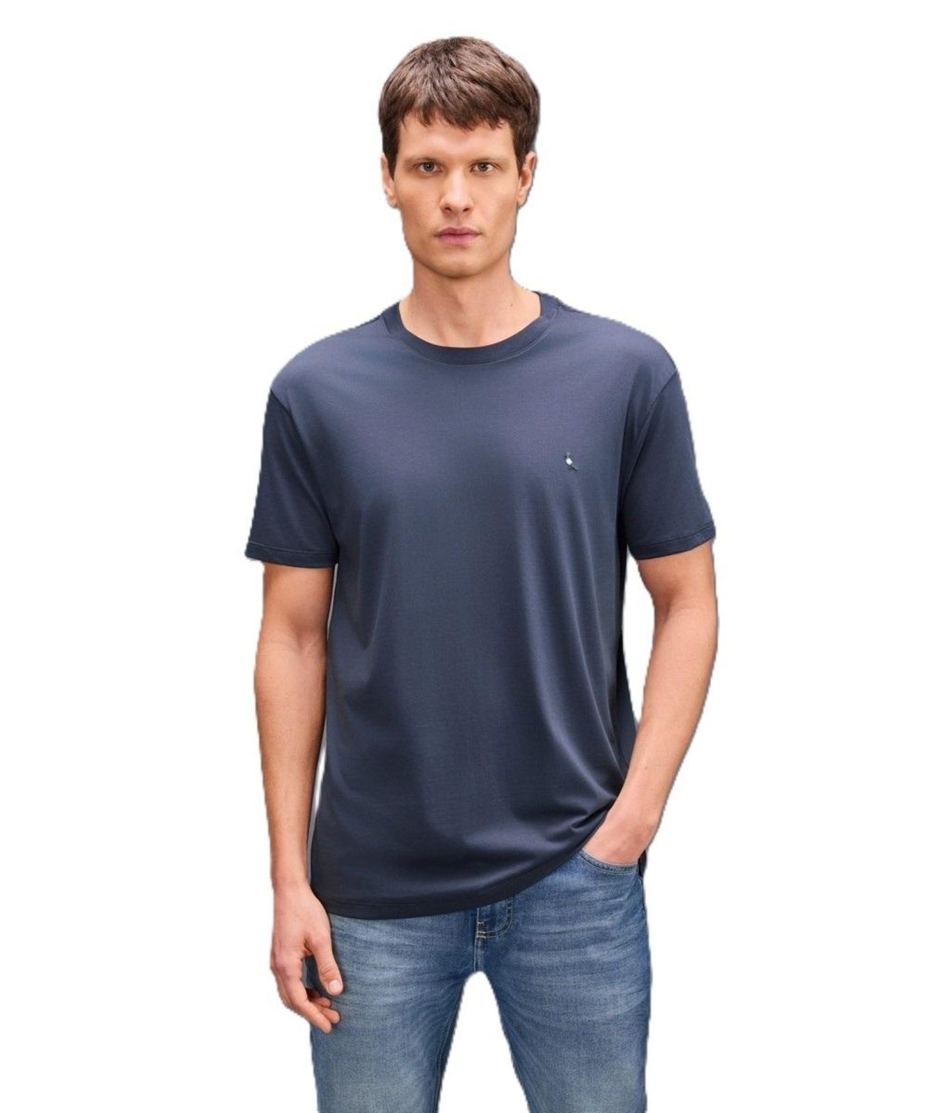 Vista 2 Camiseta Mc Pima Gremio Reserva azul marinho Reserva azul marinho