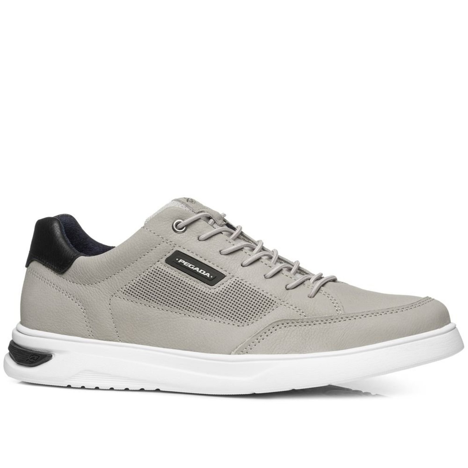 Tênis Casual Pegada Masculino em Couro Silver 112403-08 Tênis Casual Pegada Masculino em Couro Silver 112403-08 37