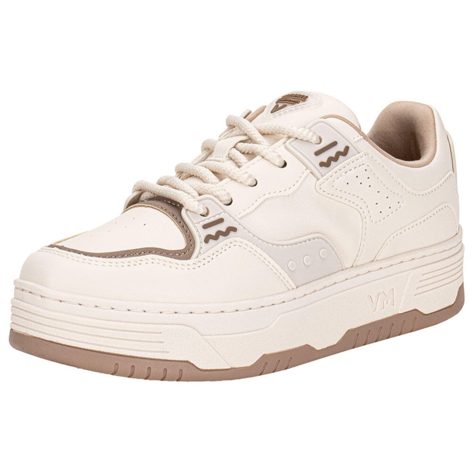 Tênis Feminino Casual Via Marte 225007 5835007 Bege