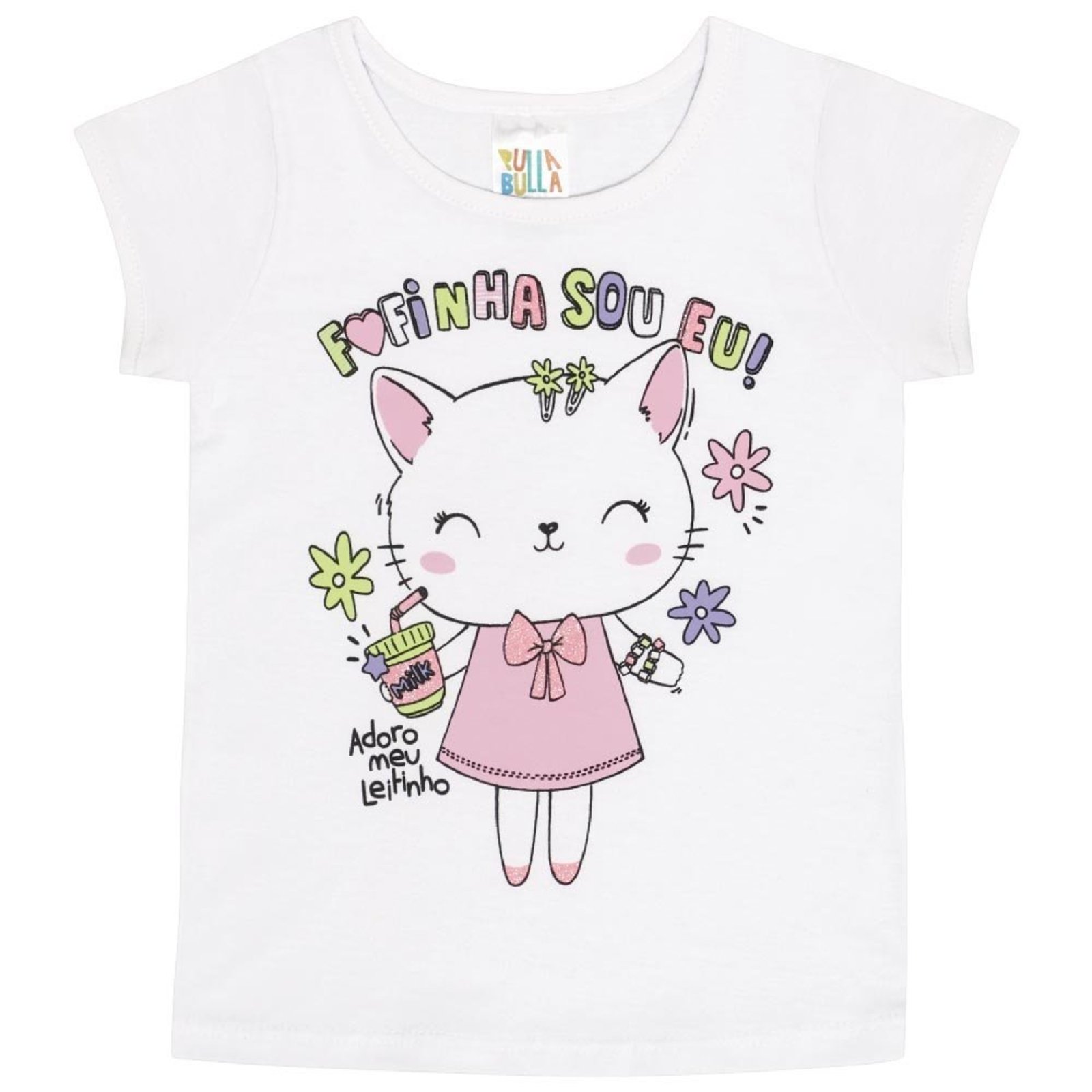 Infantil - Blusa Menina - Branco - 47600-3