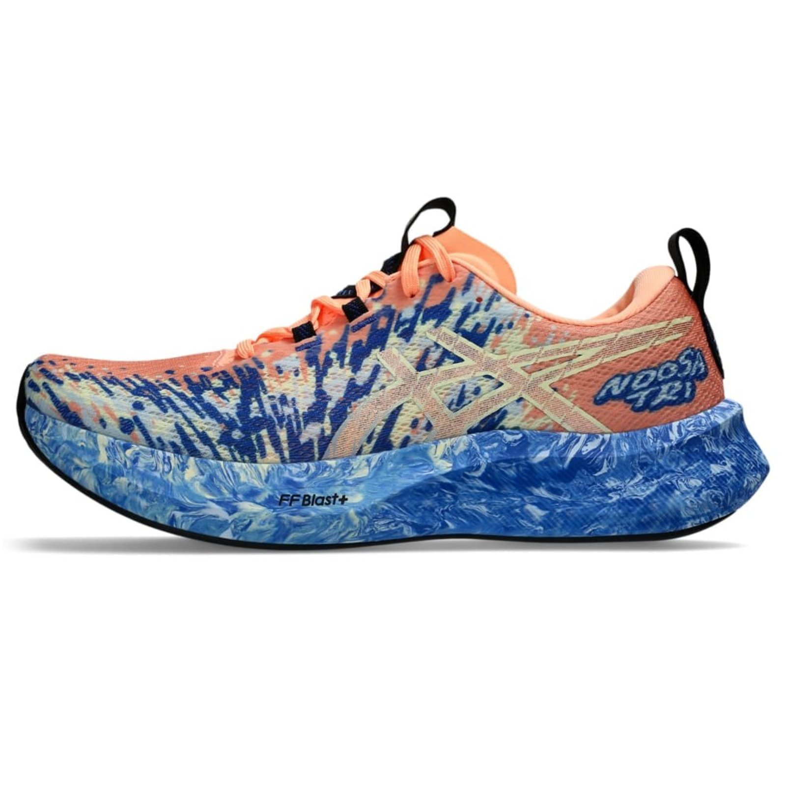 Tênis ASICS Noosa Tri 16 - Masculino - Laranja/Azul