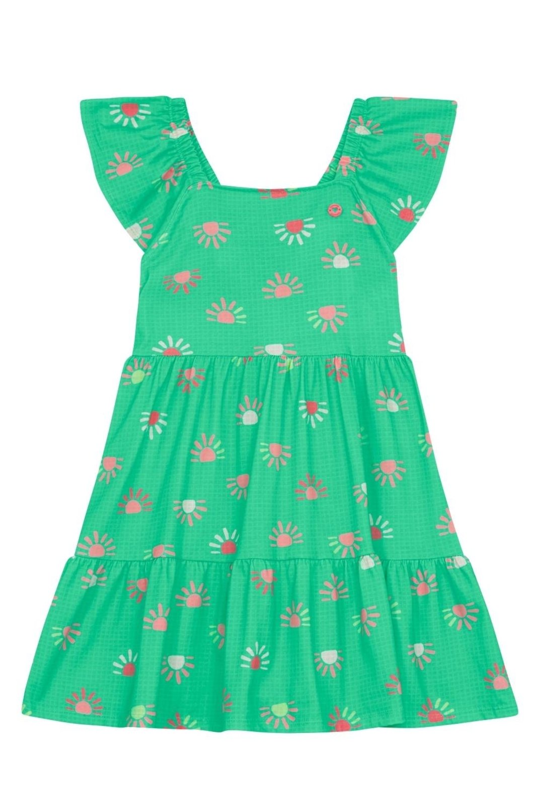 Infantil - Vestido menina em meia malha Brandili