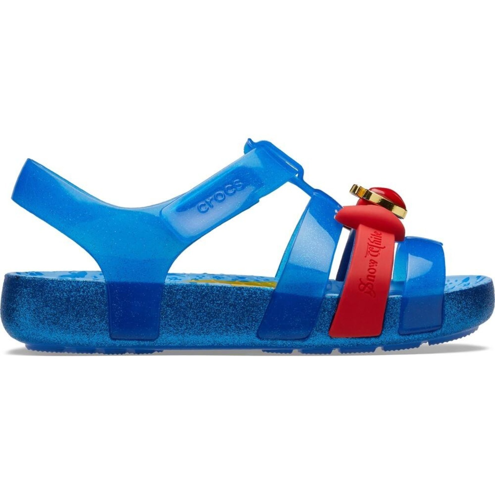 Infantil - Sandália crocs branca de neve isabella k bright cobalt Azul