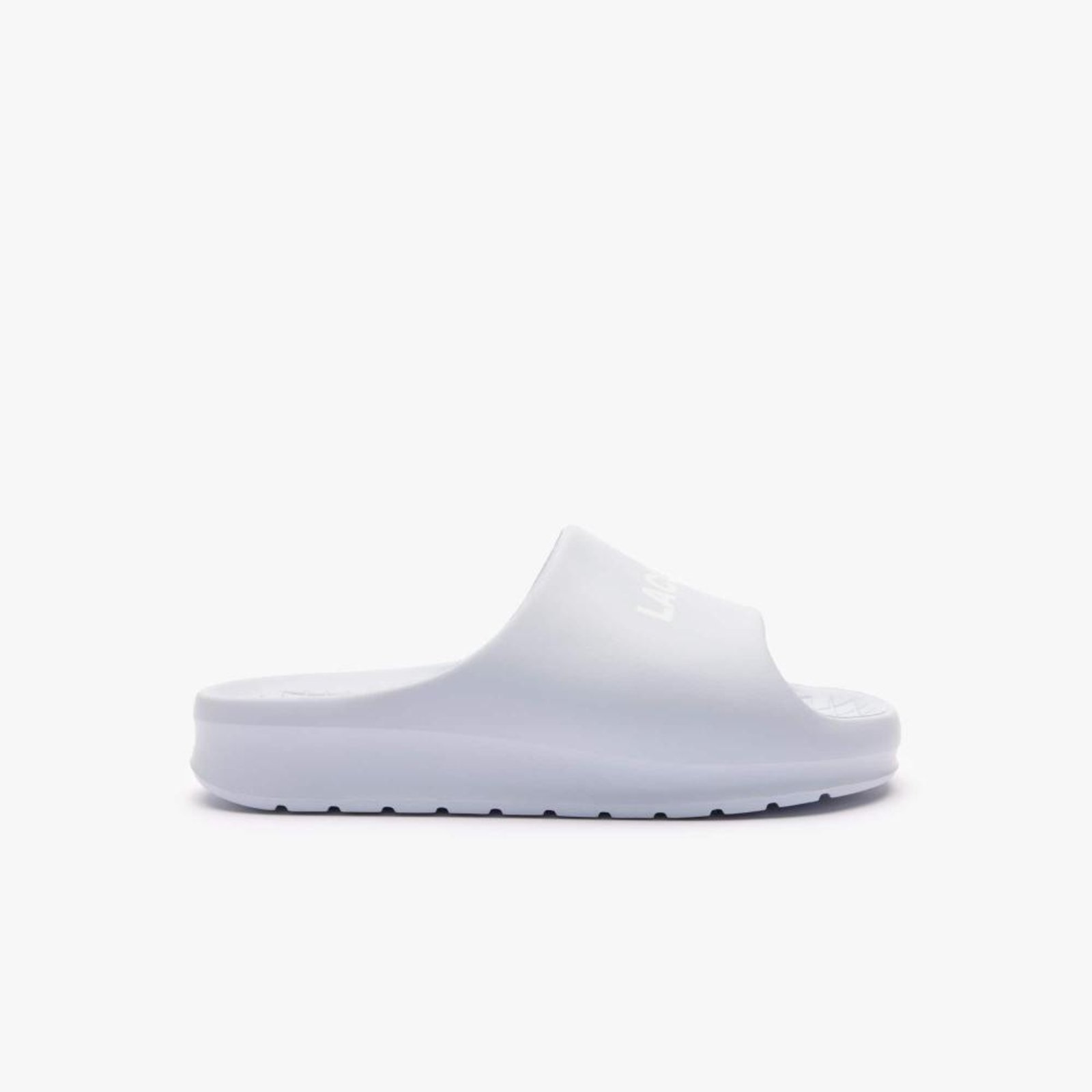 Chinelo feminino Lacoste Slide Serve 2.0 Azul