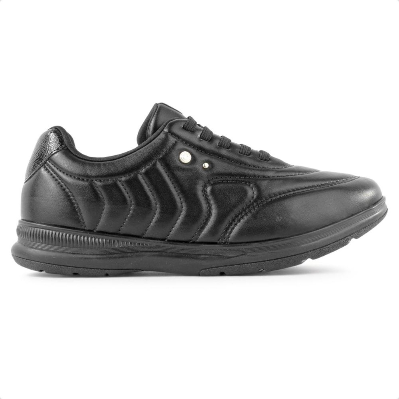 Tênis Comfortflex Casual Feminino Preto