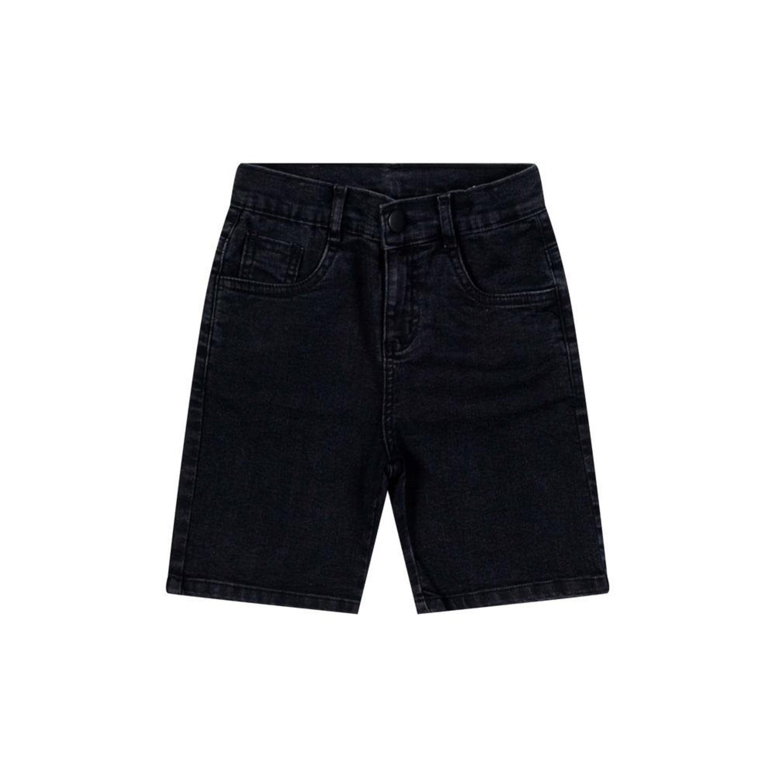 Infantil - Bermuda Menino Preto Colorittá 10 Preto